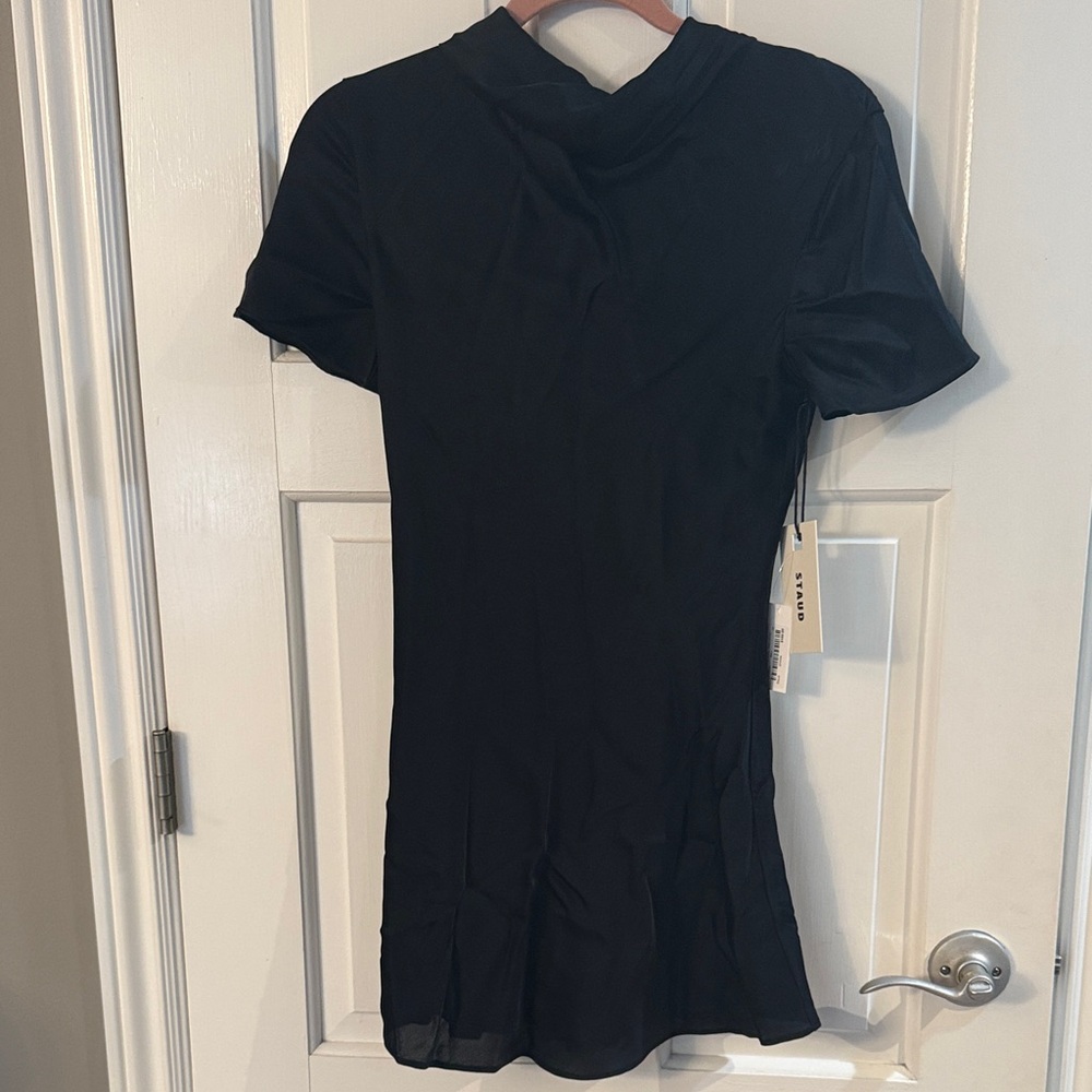 STAUD Black Dress